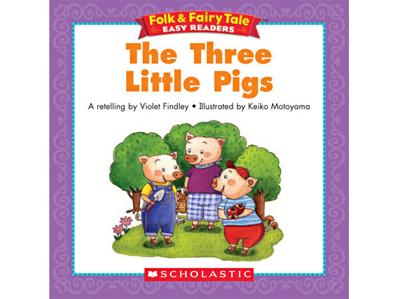 book cover: The Three Little Pigs
