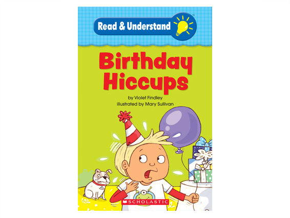 book cover: Birthday Hiccups