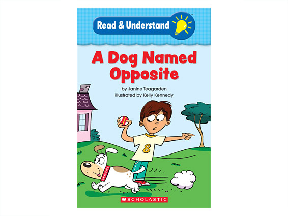 book cover: A Dog Named Opposite