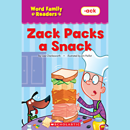 book cover: Zack Packs a Snack